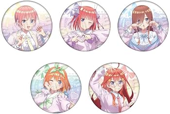 Amazon.co.jp: 五等分の花嫁 トレーディング缶バッジ ゆめかわせいふく