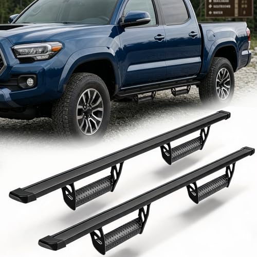Estribos laterales para Toyota Tacoma 2005-2023 aluminio