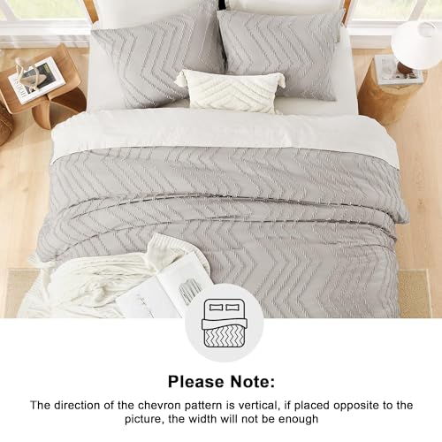 Image of Litanika 3 Pcs Linen Boho Oversized Super King Bedding Comforter Set