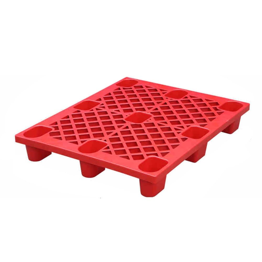 Bastidores de almacenamiento de polietileno de alta densidad de alta resistencia, ligeros y duraderos, solución de almacenamiento para sótano para uso en interiores y exteriores (Rosso 100 x 80 x 14