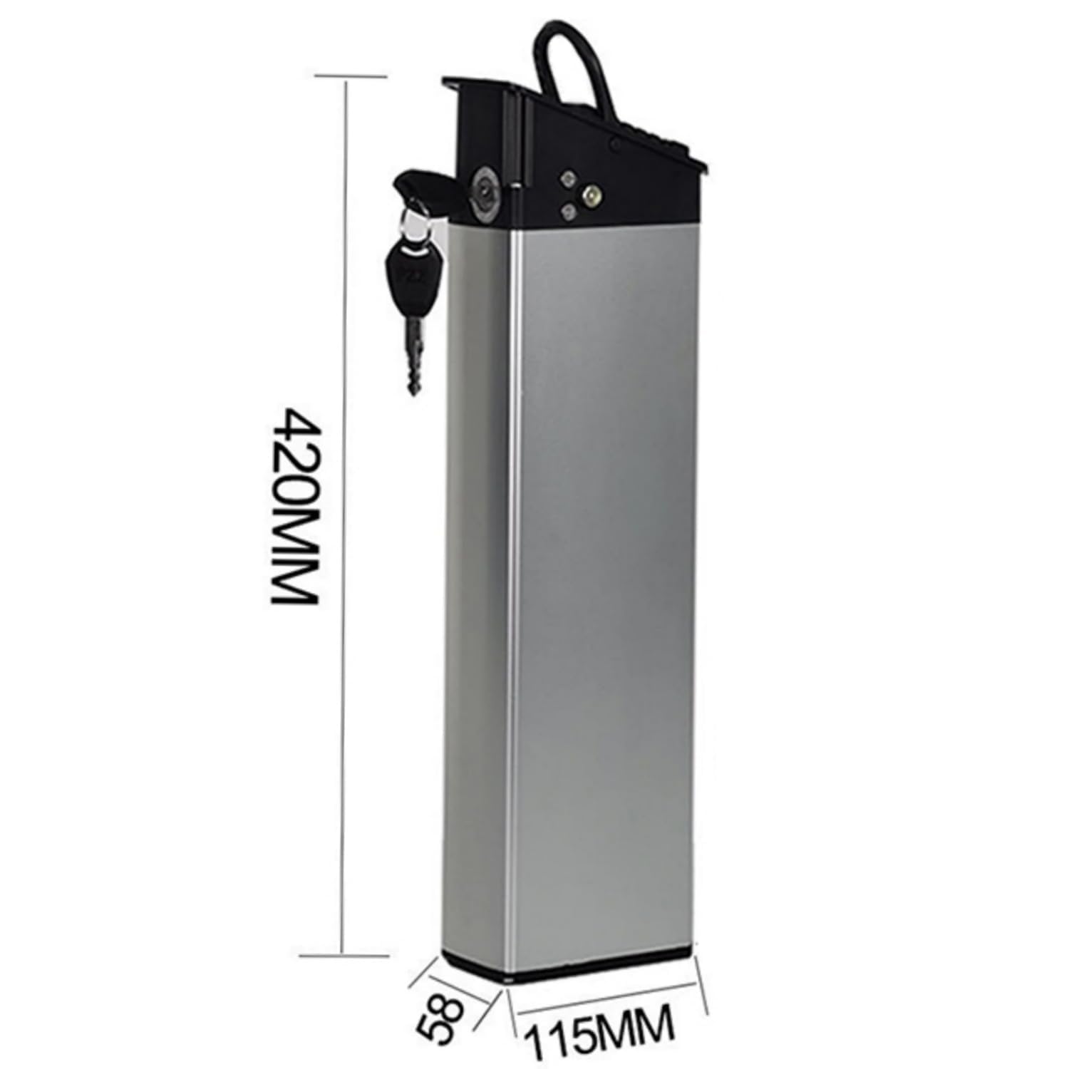 Batterie Velo Électrique 48V 17.5Ah pour Engwe Engine X /ep2 Pro Lithium Li-ION De Vélo Électrique Pliante Batterie De Vélo Électrique pour 1000W - 250W avec Chargeur et BMS