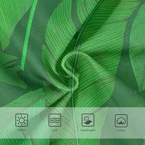 Cotton Toddlers Underwear Floral Tropical Banana Leaves Green Girl Panties Cute Designer Kids Briefs Undies 2t3