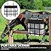 SPYMXGS 2 Pcs Box Fan Holder Adjustable Horse Stall Fan Bag Hanging Web Box Carrier Holder Easy to Install for Farm Outdoor