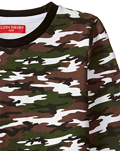Image of Cloth Theory Boy's Cotton Crew Neck Sweatshirt