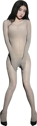 200D Super Elastic Jumpsuit Velvet Full Body Stockings Shaping Lingerie Bodysuit