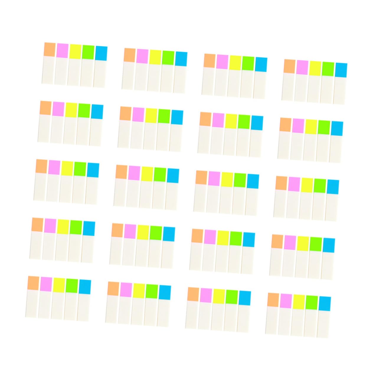 STOBOK 60 Set Di Etichette Adesive Adesive Per Indice Etichette Adesive Colorate Per Ufficio E Scuola