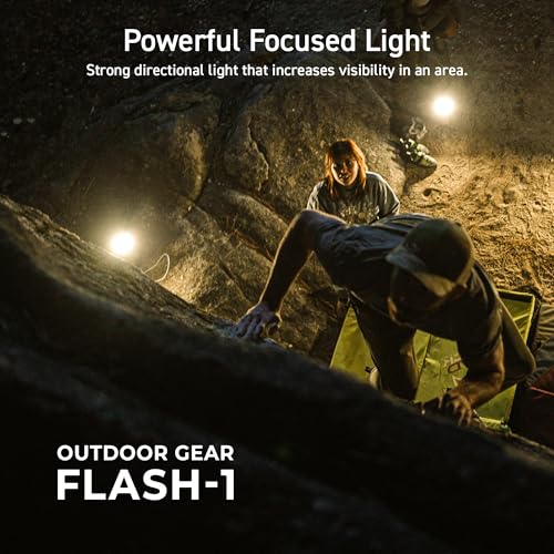 image for ELECOM NESTOUT Outdoor Camping LED Panel Flashlight w/Mini Tripod, Dim