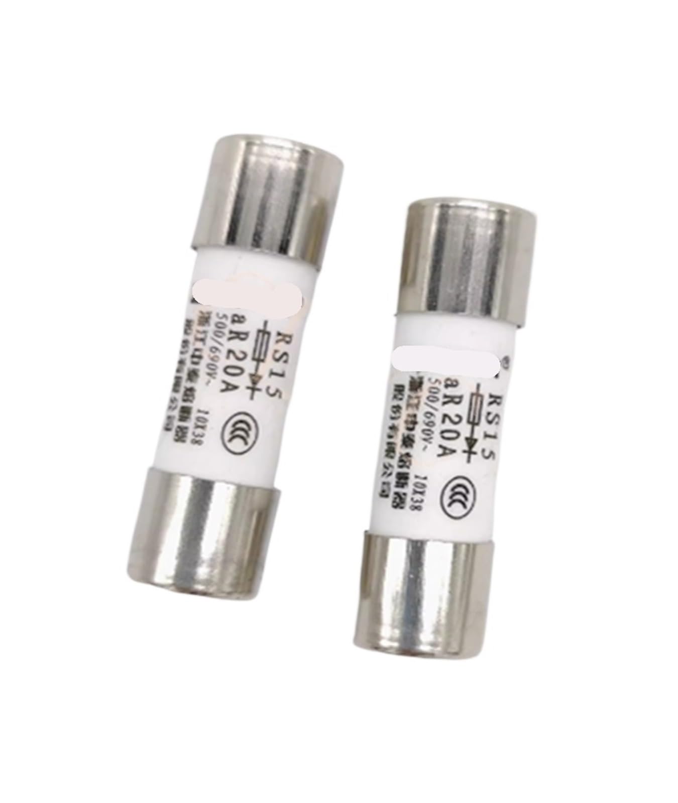Fusible 10 x 38 RS15 AC 500V 690V 0,5A pour démarreur et moteur