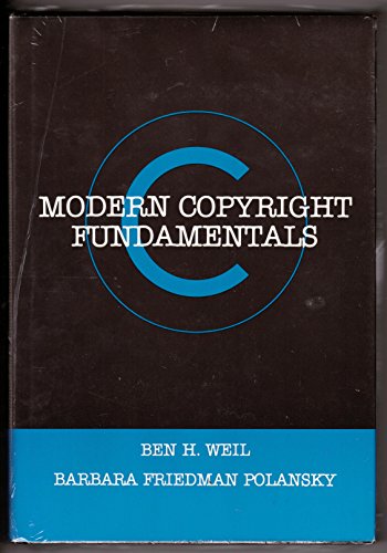 Modern copyright fundamentals: Key writings on ... 0442293291 Book Cover