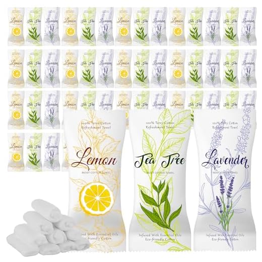 VitalCozy Moist Cotton Towels 240 Pcs