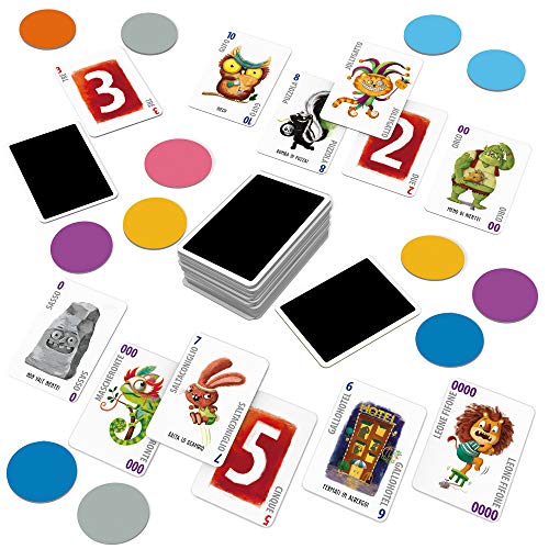 Ludic Dieci Un Gioco Per Tutta La Famiglia It27613 Gioco Di Società Per La Famiglia Per 4-12 Giocatori Made In Italy - 3