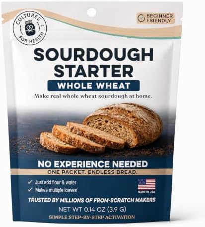 Cultures for Health, Sourdough, Whole Wheat, 1 Packet, .13 oz (3.7 g)