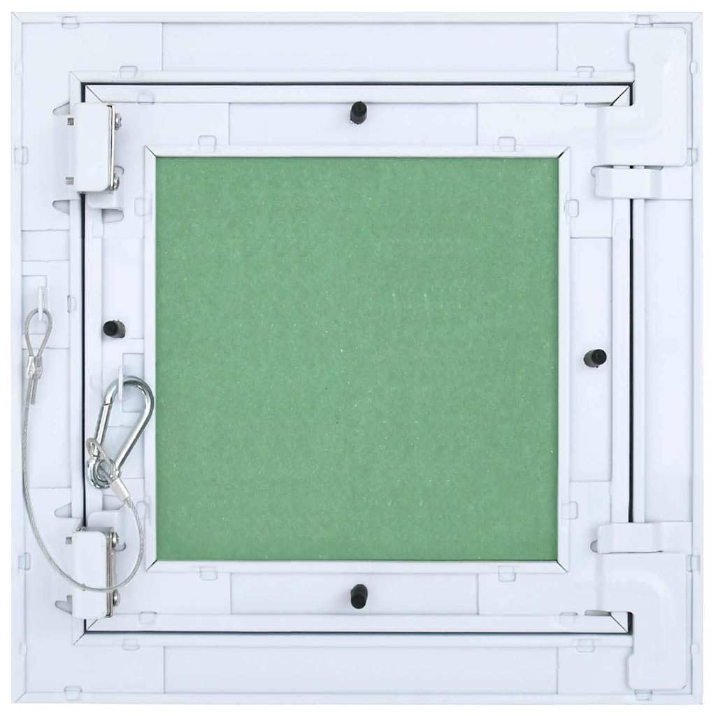 Genérico Panel de Acceso Verde y Plata 30 x 30 cm Aluminio y Pladur,Bricolaje,Materiales de construcción,Trampas,Verde,4018455