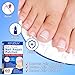 Muti-Purpose Nail Repair Patches, 60 pcs Overnight Nail Repair Treatment for Nail Discoloration & Cracked Nails, Restore Healthy Nail Appearance