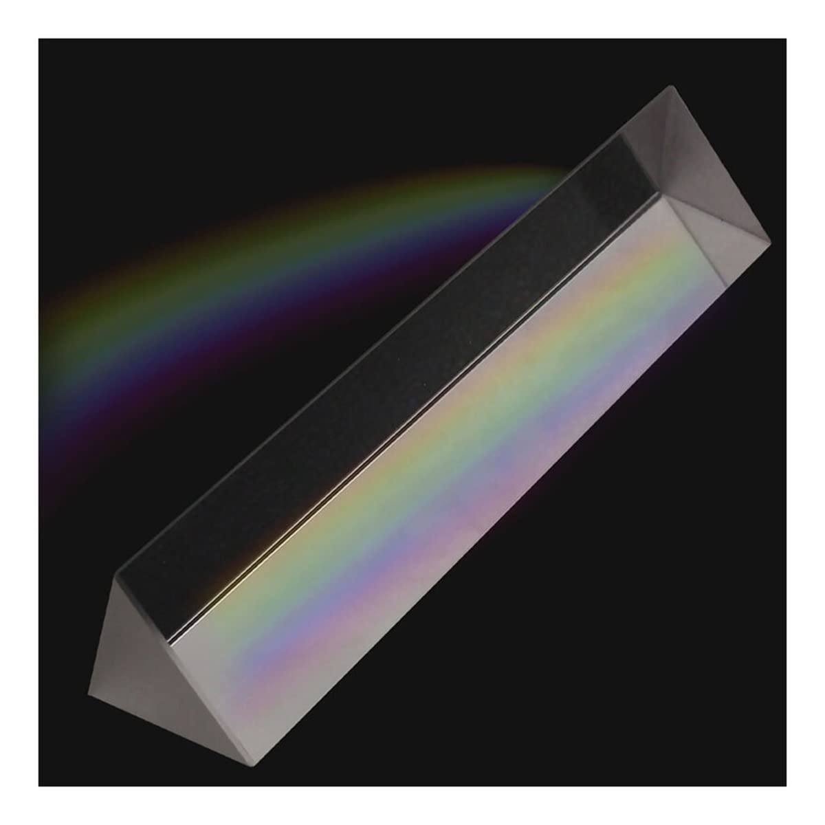 Prismen & Kaleidoskope 180 x 40 mm langes dreieckiges Prisma BK7 K9 Optische Physik for Unterrichten von gebrochenem Licht Optik-Kits für den naturwissenschaftlichen Unterri