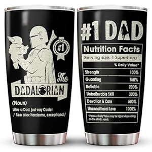 34HD Gifts for Dad, Dad Tumbler with Lid Stainless Steel, Dad Travel Coffee Mug, Dad Drinking Cup, Father Day Gifts…