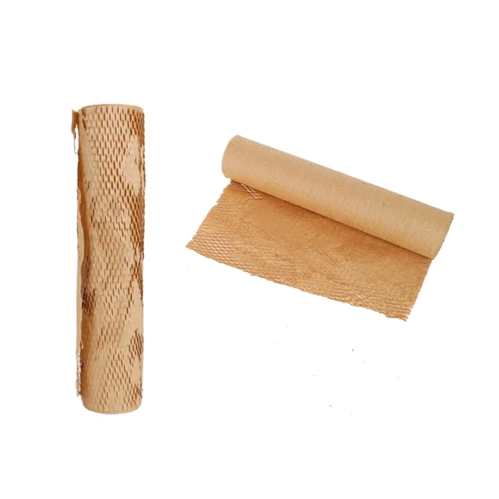 Ppqiru 30Cmx10m Brown Honeycomb Packing Paper Roll,Honeycomb For Cushioning, Crash Protection, Transport Packaging, Gift For Cushioning(30Cmx10m Brown)