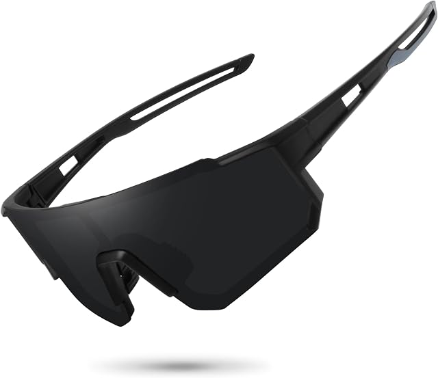 STORYCOAST Lunettes de soleil carrées surdimensionnées pour femmes Fashion Shield Plat Top Baddie Shades 100% UV400 Protection