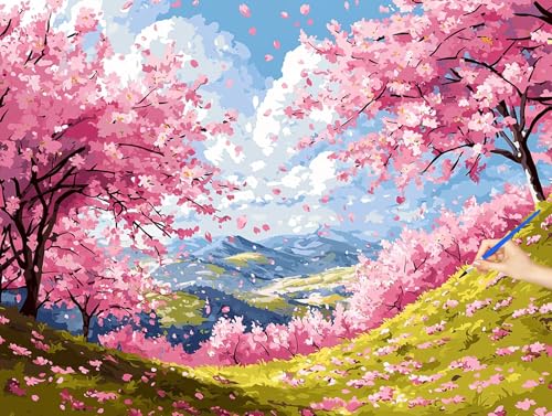 �������G �� Paint by Numbers ���i �y�C���g�o�C�i���o�[ �����h��G �q�� ���S�� DIY �i���o�[�y�C���g ��H�| �G�� �|�p��h���� �A�N�����L�b�g ��l�̂��߂̃N���G�C�e�B�u�Ȏ �a�����v���[���g �z�[�� �I�t�B�X�̕Ǒ��� �ٞy