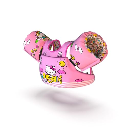 Boia Infantil com Colete Salva Vidas Hello Kitty Nash