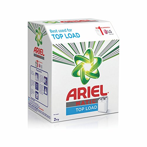 Image of Ariel Matic Liquid Detergent - 2 l & Matic Top Load Detergent Washing Powder - 2 kg Combo