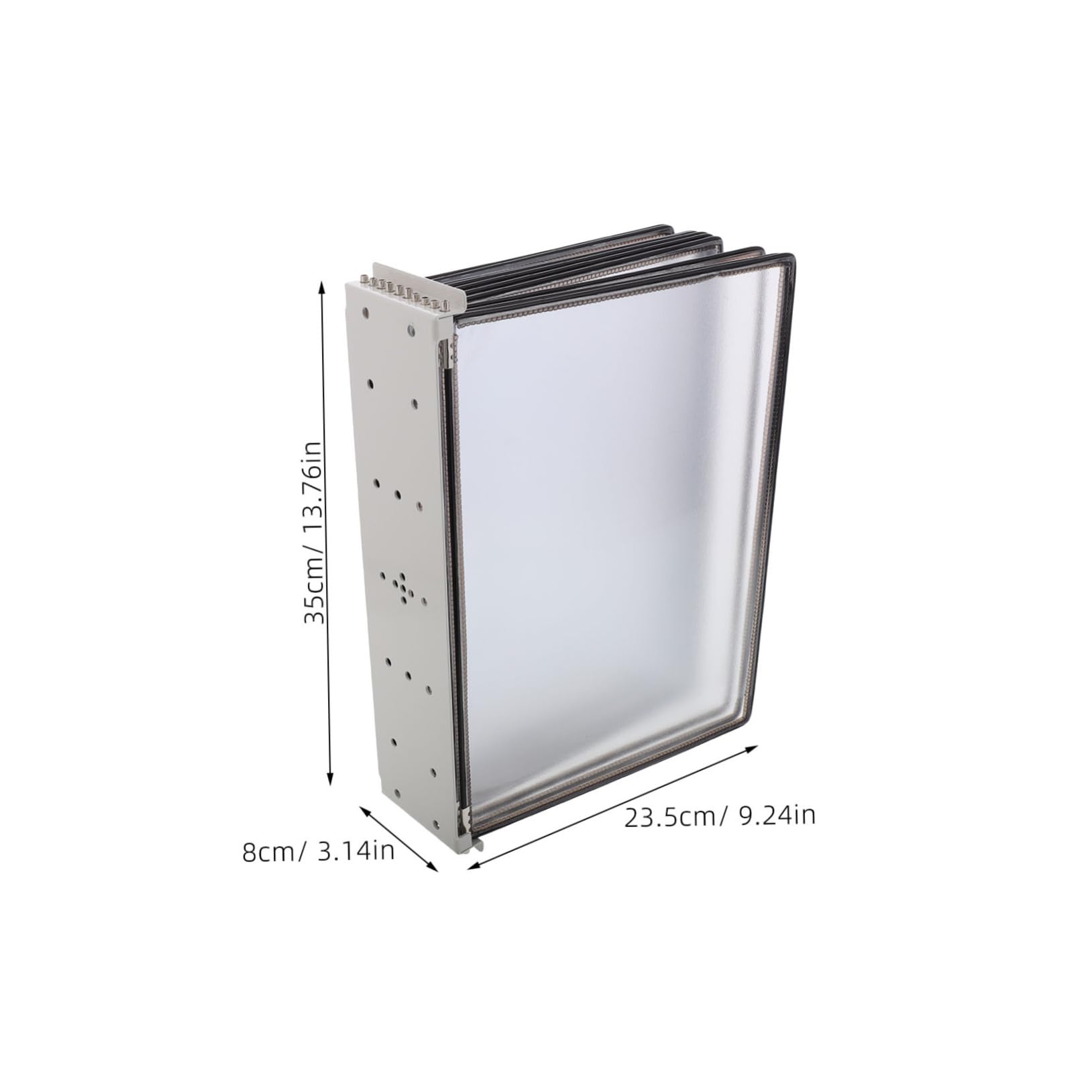 Ciieeo 10-page A4 Document Organizer Wall-mounted File Holder Office Storage System