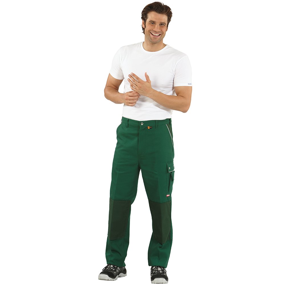 Planam Unisex Canvas Bundhose Canvas 320" Größe 102 in braun/schwarz (1er Pack)