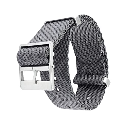 [SADHUWRQC] 18/20/22/24mm NATO~^[DiCrvXgbv pXgoh @BvpANZT[(Gray,20mm)