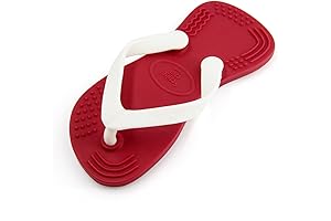 Smily Mia Penguin Infant Teething Toys for 3M+ babies, Right Foot Chimney Red