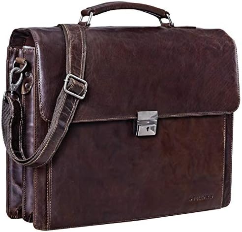 Borsa Portadocumenti 24 Ore - Cartella Ufficio Lavoro, Pelle Sintetica, Nero MA32 - Foto 9