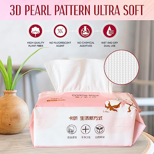 CSB UNIVERSAL THINGS 2 peças de toalhas de rosto descartáveis 100 unidades e conjunto de faixa de ca