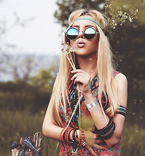 Wainis 6 Pcs Cuff Bangle Bracelet For Women Open Wide Wire Bracelets Gold Wrist Cuff Wrap Bracelet Silver #TOP5