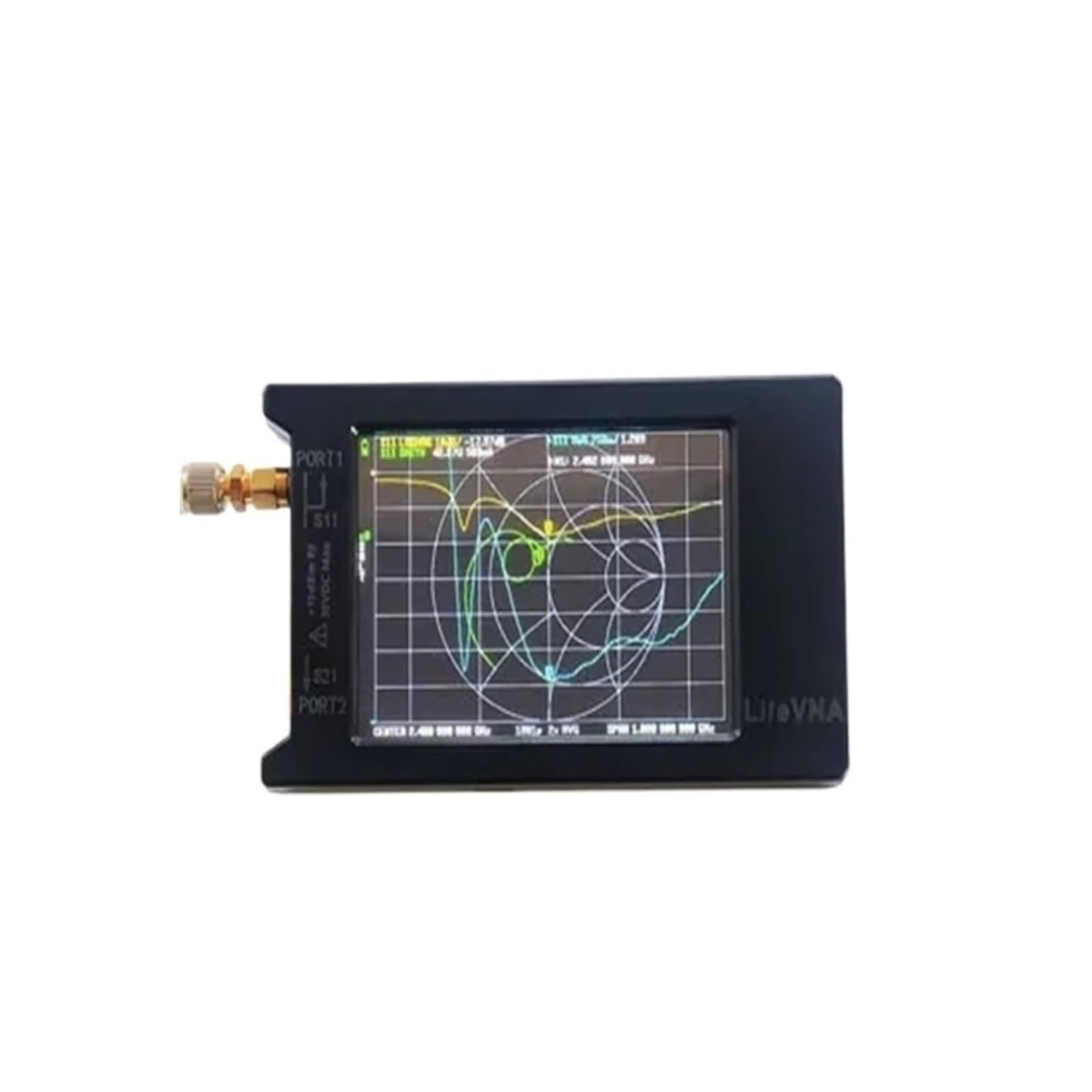 Analizador de espectro, Analizador de red vectorial LiteVNA 6G antena VNA NanoVNA 50k-6.3GHz(LiteVNA62 (2.8 inch))