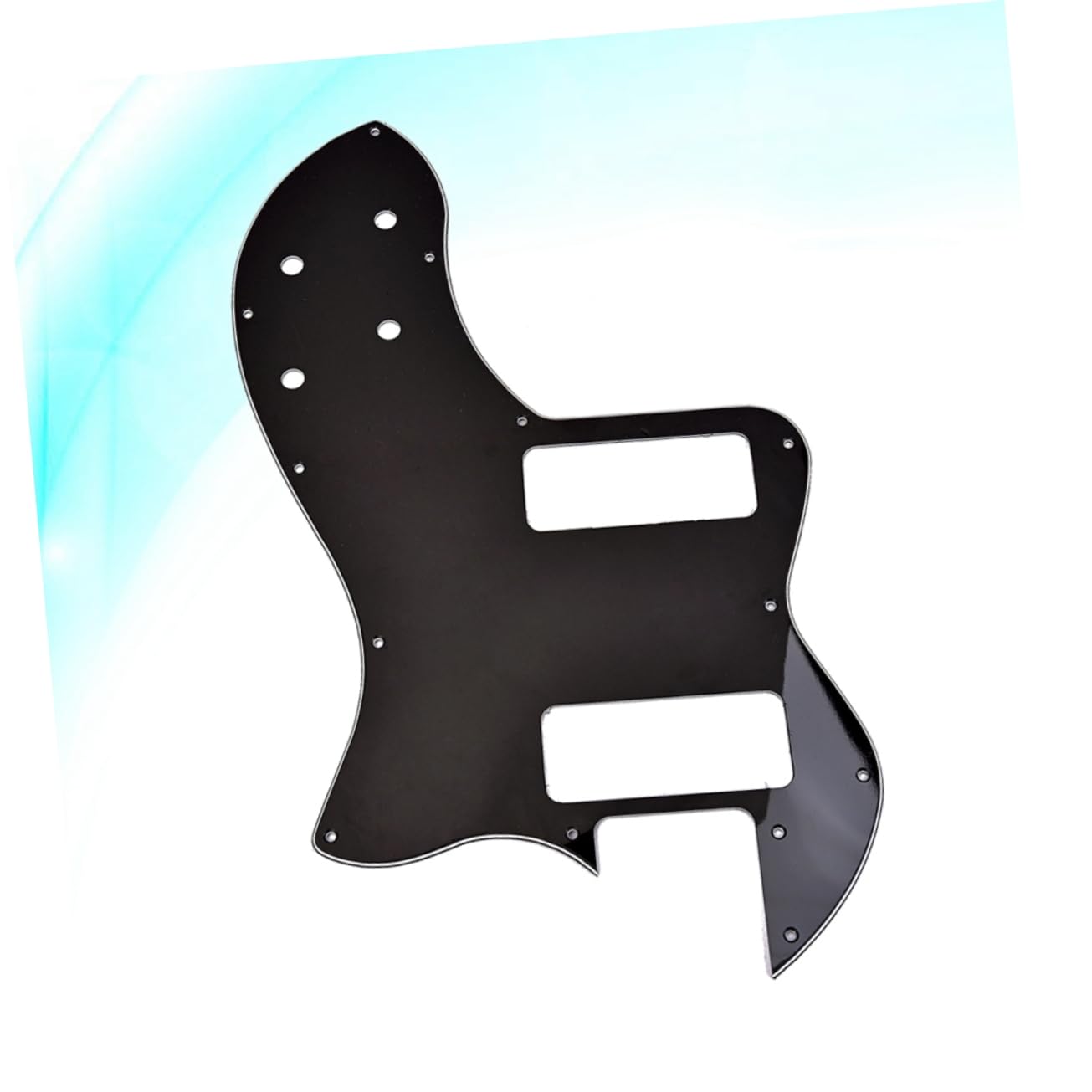 ULDIGI Replacement Pickguard for 72 3 Ply Guitar Holes Non-deformation Material