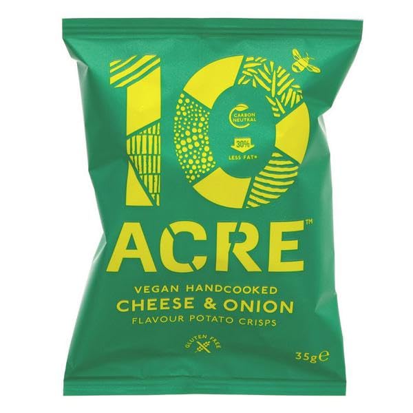 Ten Acre SMALL Crisps 20 x 35g - 5 Flavours (Cheese & Onion)