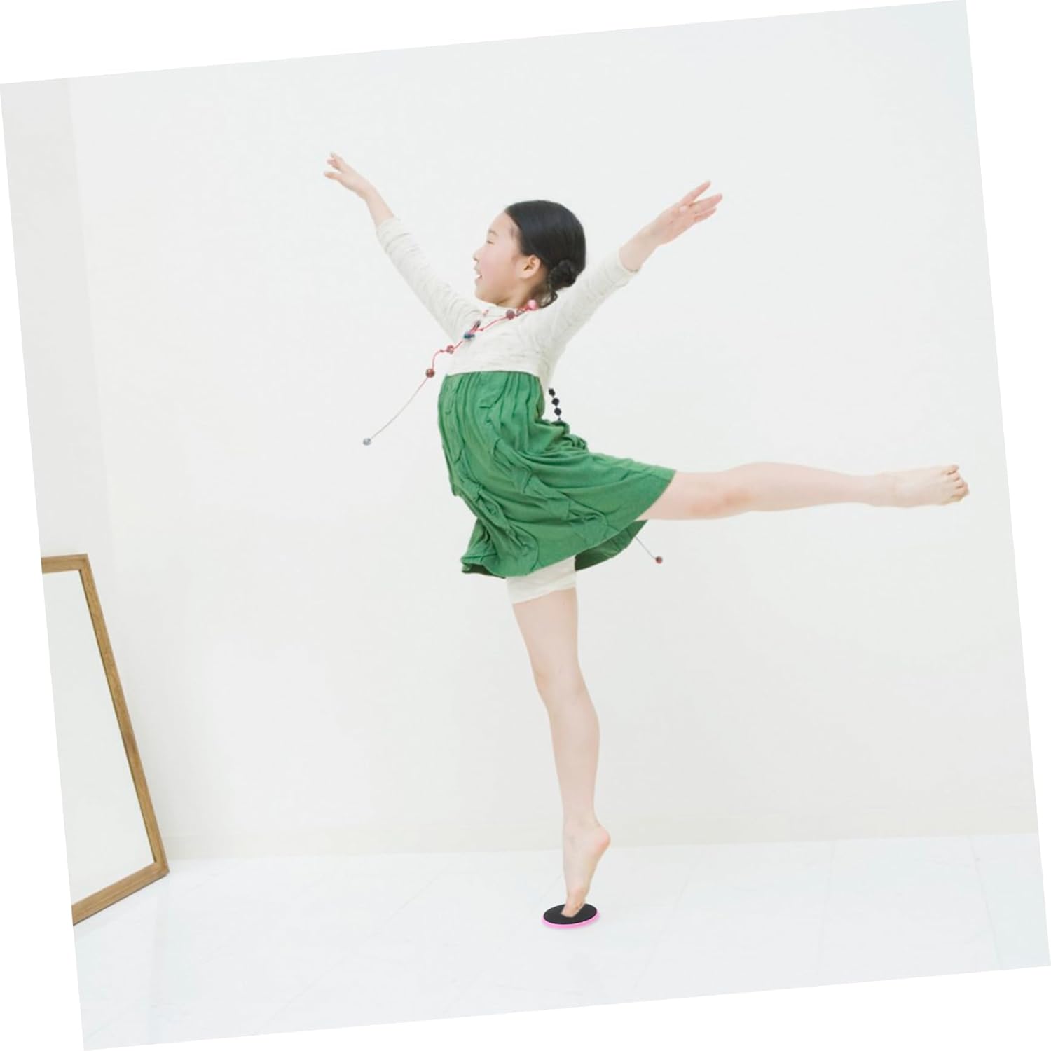 BESPORTBLE 10pcs Ballet Turn Board Professional Rotating Disc for Dance and Figure Skating Training Enhance Balance and Pirouette Technique Suitable for Ages