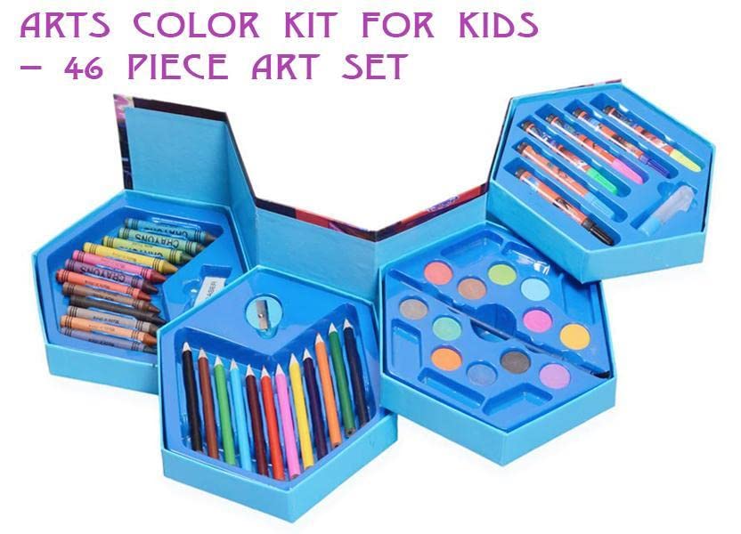 Jivan impex 46-Piece Plastic Art Color Set for Kids : Amazon.in