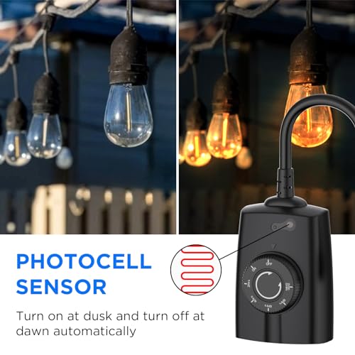 G-Homa OT1004 Dusk To Dawn Outdoor Timer thumb #2