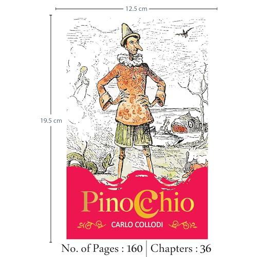 Image of Pinocchio | Children Classic | Unabridged (192 Pages) | Fiction Novel for Readers of All Ages Carlo Collodi