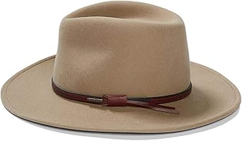 Chapeau Stetson Bozeman Homme - Noir - Taille X-Large - Neuf - Modèle TWBOZE-8130MU