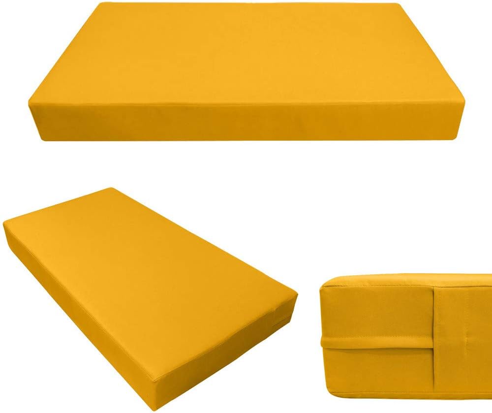 Prolinemax Style2 Queen Size 5PC Knife Edge Outdoor Daybed Mattress Cushion Bolster Pillow Complete Set AD108