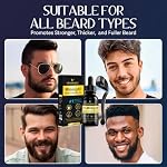 5% Minoxidil for Men Beard Growth Kit: Venanoci Hair Regrowth Oil with Biotin & Rosemary – Thicker, Fuller Beard & Hair – Stop Hair Loss & Thinning – Hair Growth Serum Treatment - Image 4