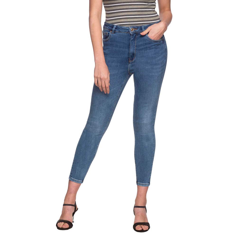 ONLY Female Skinny Jeans ONLMILA Hohe Taille Skinny Fit Knöchellang Jeans