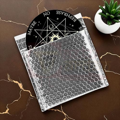 Image of Dowsing Board with Brass Pendulum | 6 Inch | Sun Board | Metaphysical Message Board | Acrylic Divination Board | Spirit Board | Witch Board | Pendulum Assorted