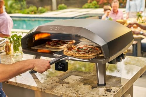 Ooni Koda 2 Max Propane Gas Pizza Oven – 24" Propane Powered Outdoor Oven with 28 mBar Regulator and Gas Hose, Large Propane Pizza Oven - Black - Image 4