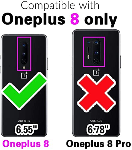 Coque OnePlus 8 zippée résolvant le stockage et la casse de l'écran