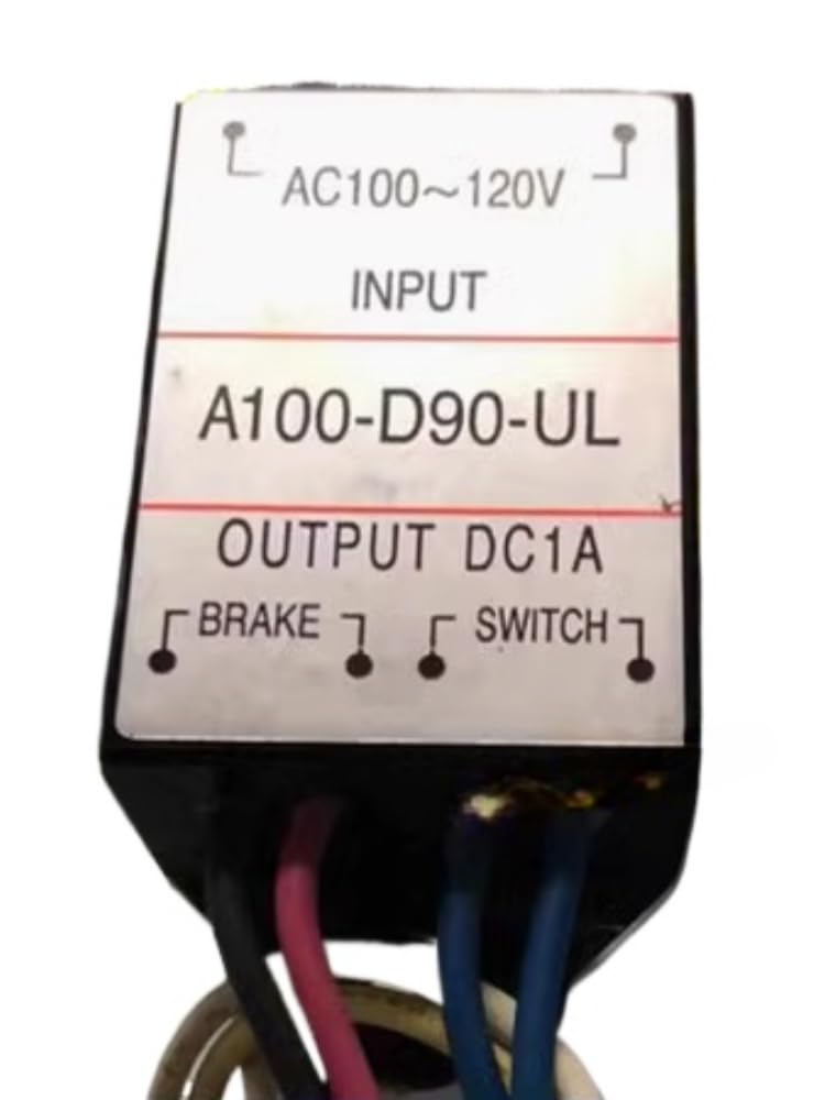 1Pc A100-D90-UL Input AC100~120V Output DC1A Brake Switch Rectifier