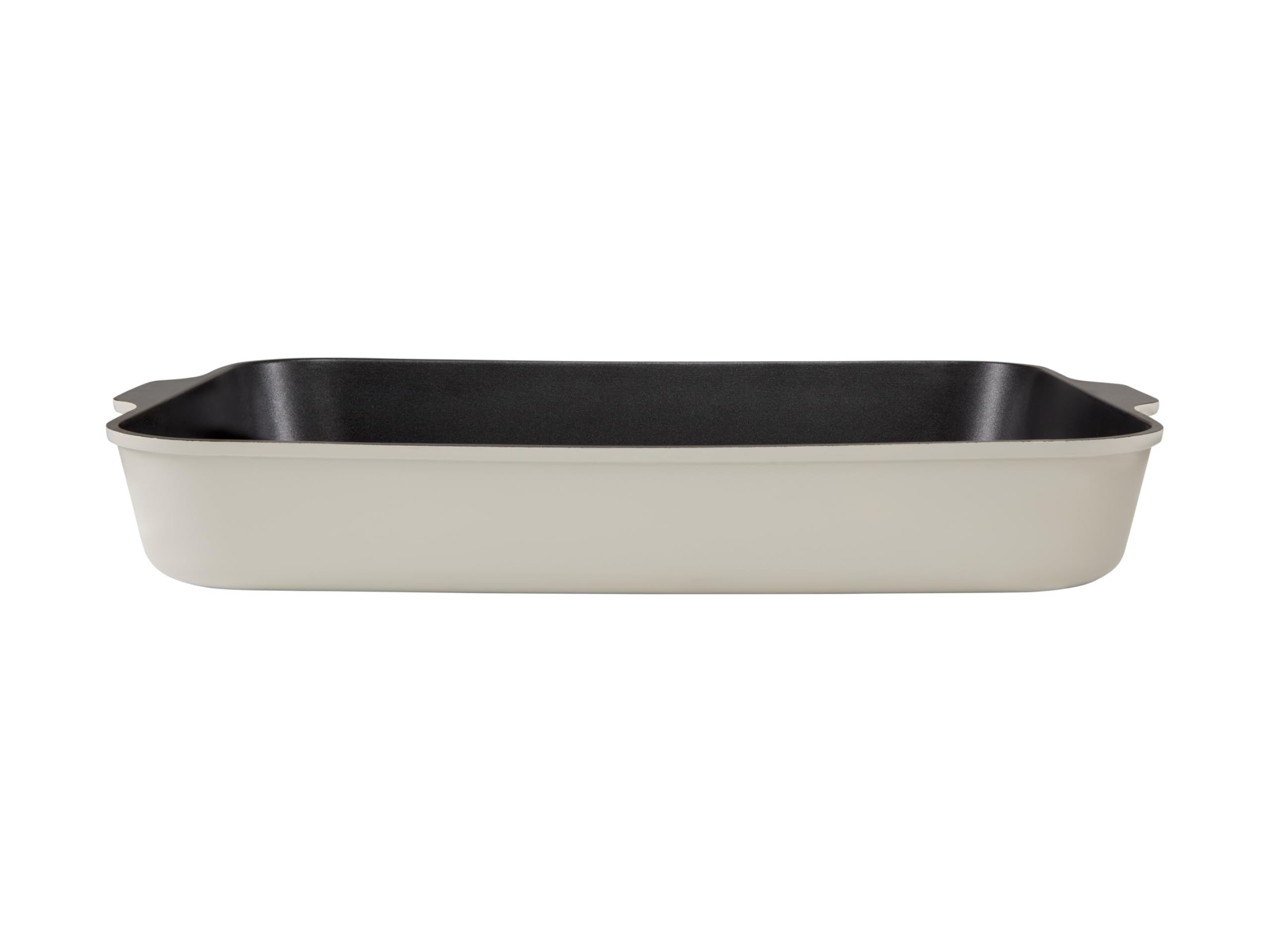 Maxwell & Williams Cast Lite Non-Stick Roaster 38x28.4x5.5cm Ecru Cast Aluminium Gift Boxed