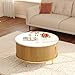 Round Coffee Table for Living Room, 31.5