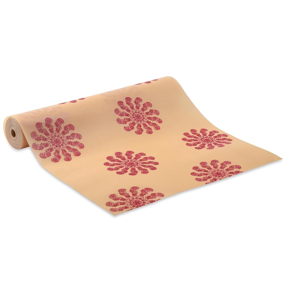 Alstra Ethylene Vinyl Acetate (45Cm X 20M) Eva Food Grade Washable Anti Slip Matsheet (0.6Mm Thickness) Printed Shelf Liner, Printed Sheet, Placemat For Kitchen (Corona Print, Floral, Cream) (B0D8TBRCFW) Amazon Price History, Amazon Price Tracker